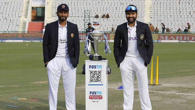 India v Sri Lanka 1st Test D1 at Mohali