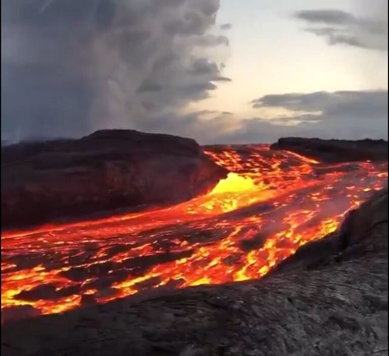 volcano eruption