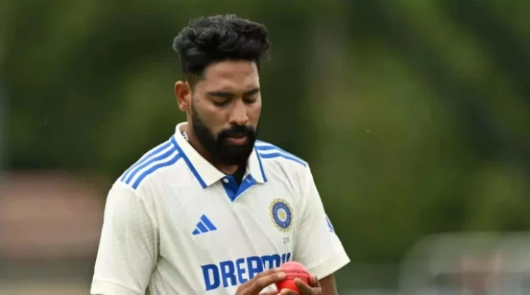Siraj Fastest Ball